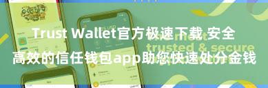 Trust Wallet官方极速下载 安全高效的信任钱包app助您快速处分金钱